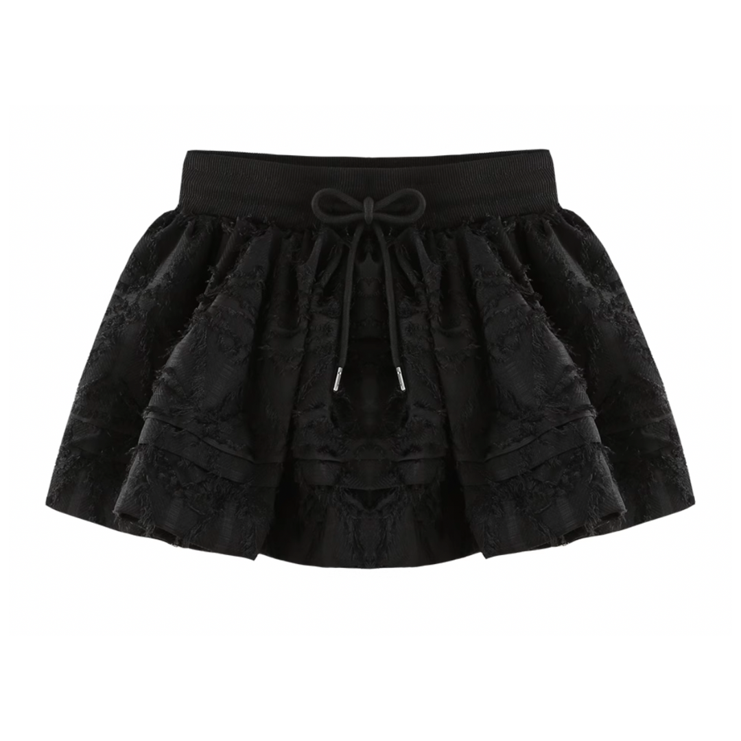 volume black skirt KS1097