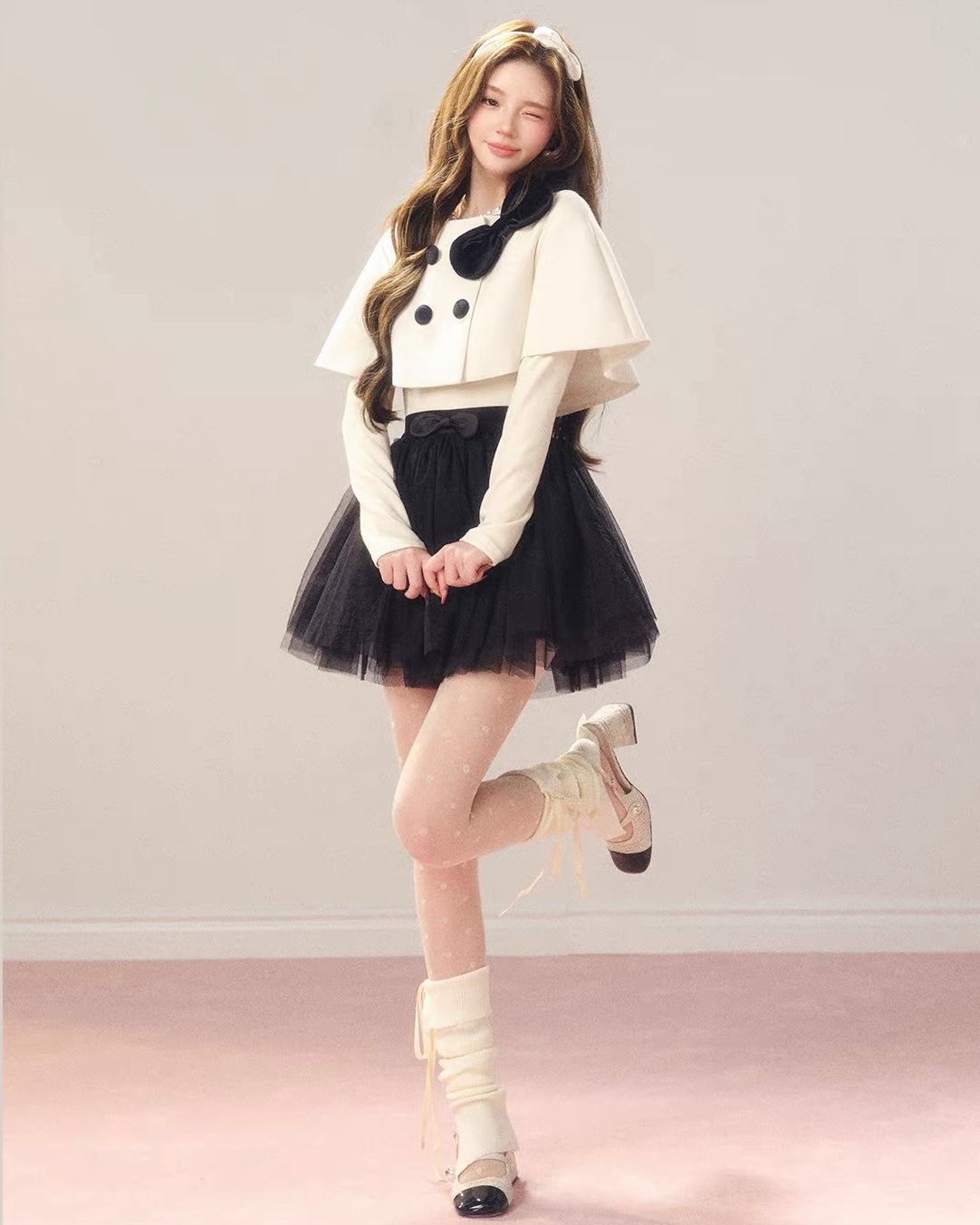 girly point outer & skirt KS1329