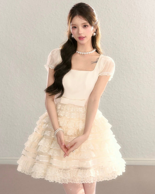 frill mood luxury one-piece KS1283