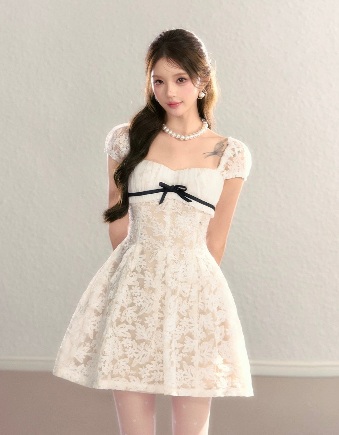flower mood luxury one-piece KS1275