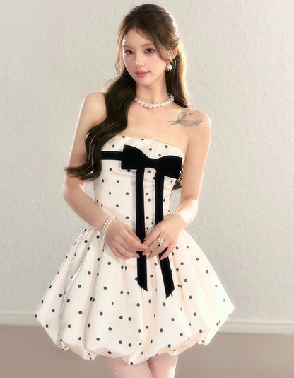 dot balloon one-piece KS1281