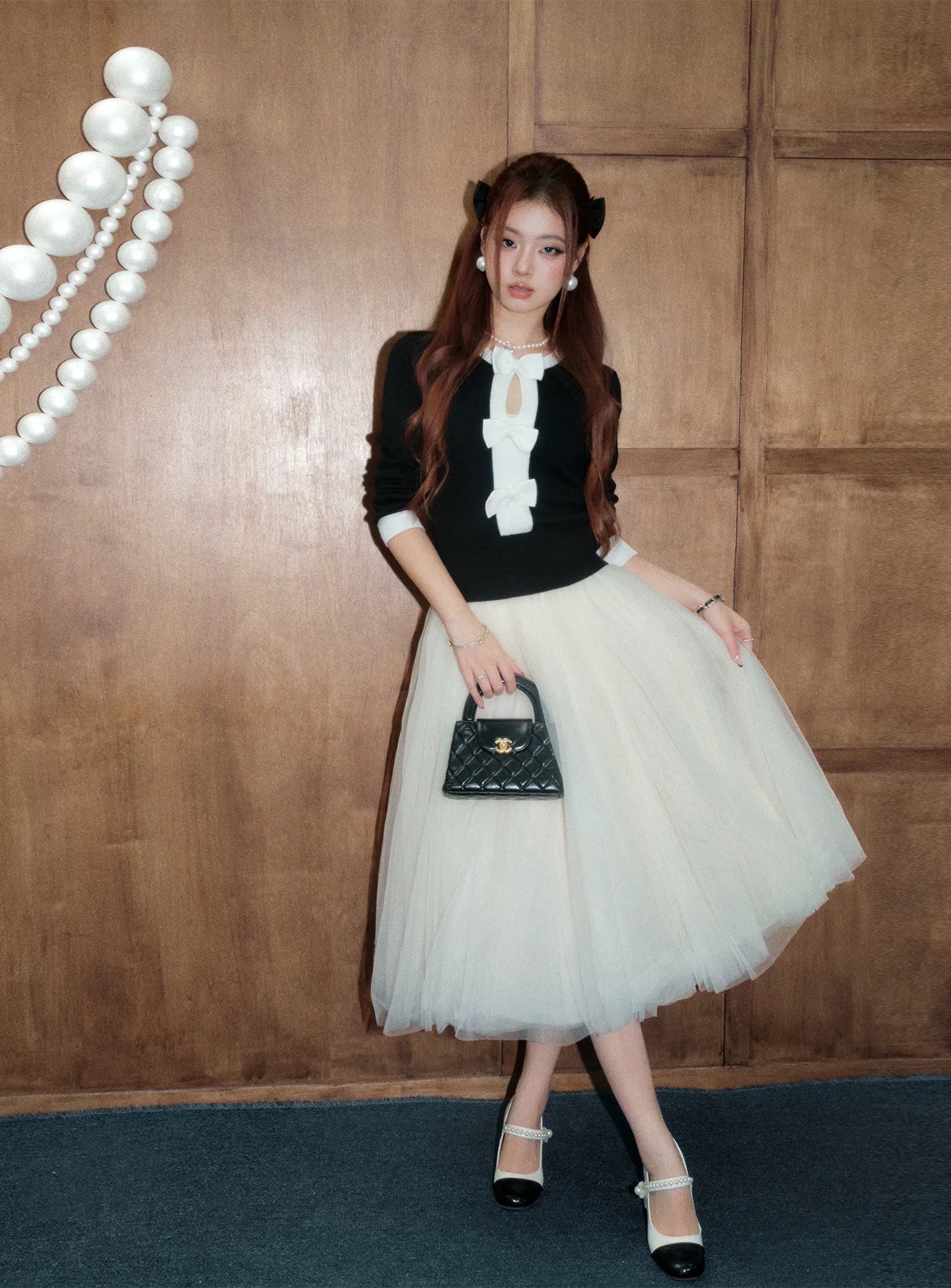 high-end ribbon tops KS1216