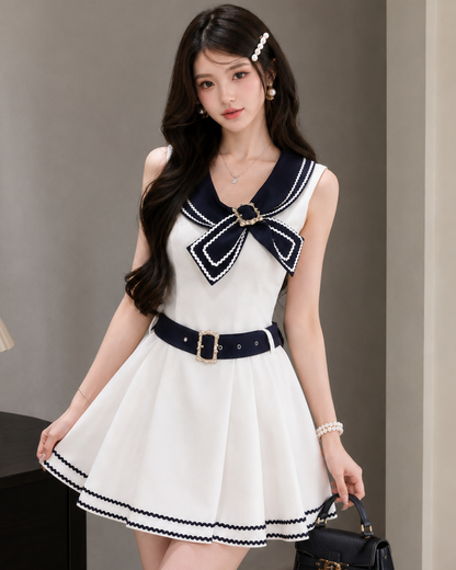 curler point line stitch one-piece KS1299