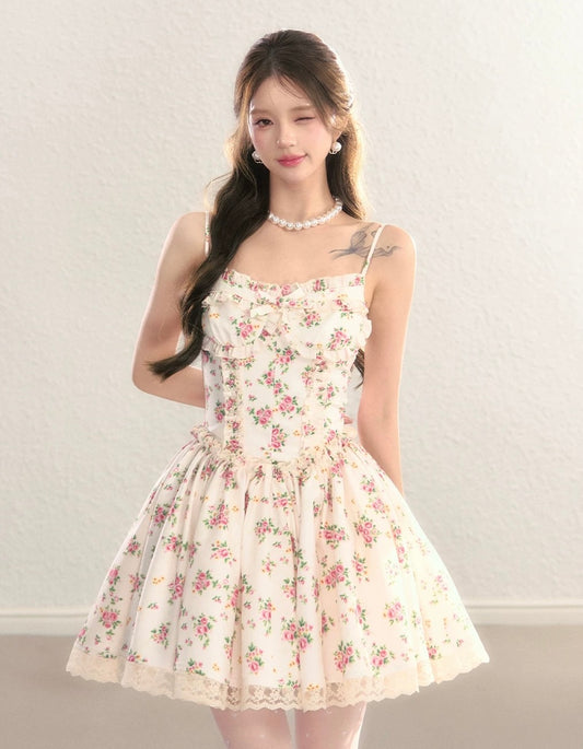 flower pattern one-piecej KS1277