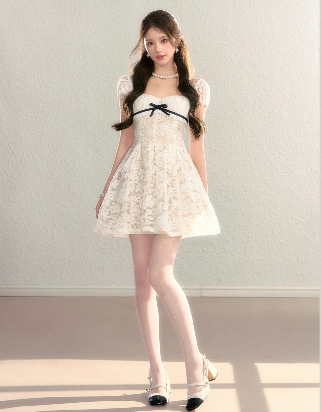 flower mood luxury one-piece KS1275