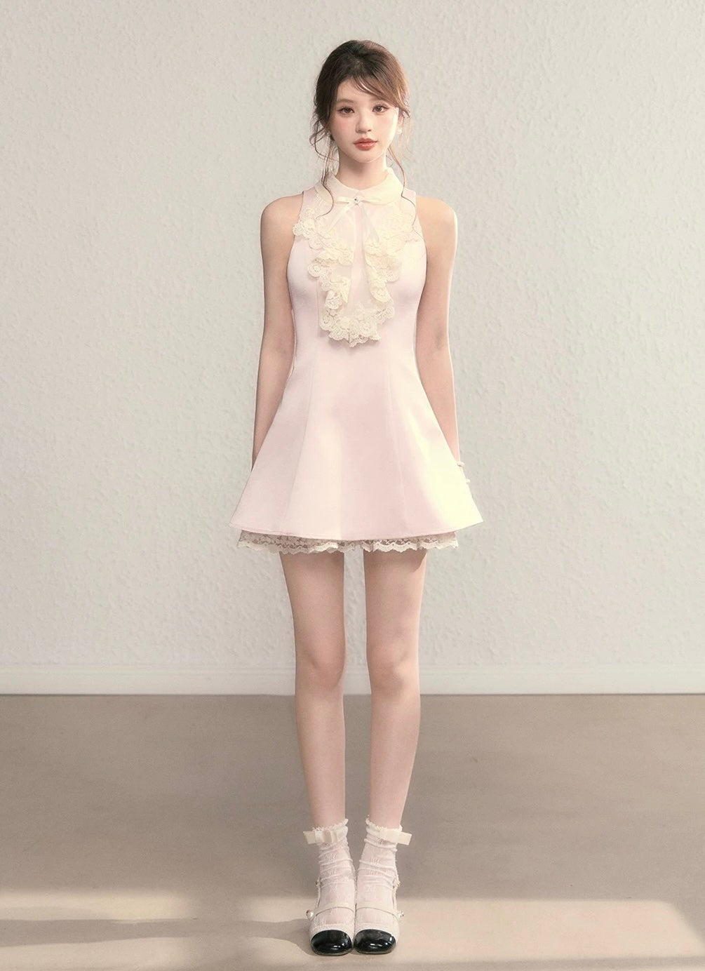 frill mood center point one-piece KS1300