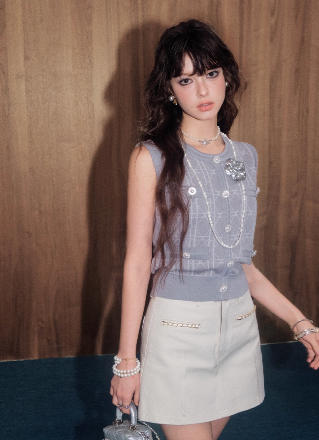 classic gray  tops KS1169
