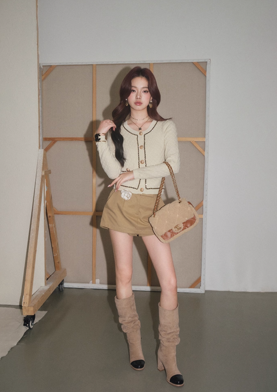 luxury fit cardigan KS1191