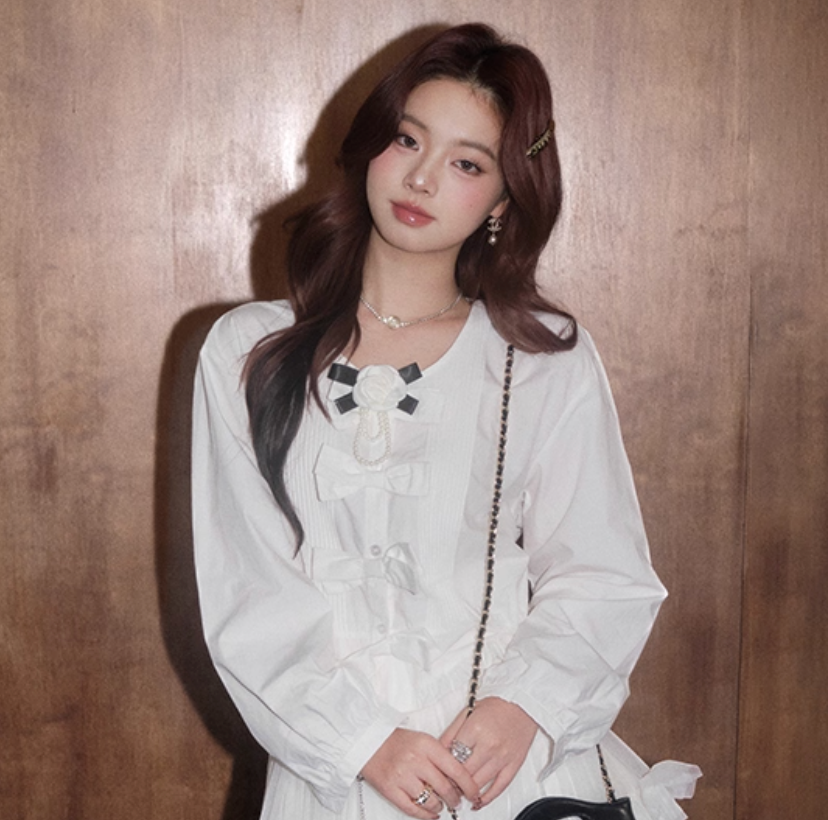 center point white shirt KS1197
