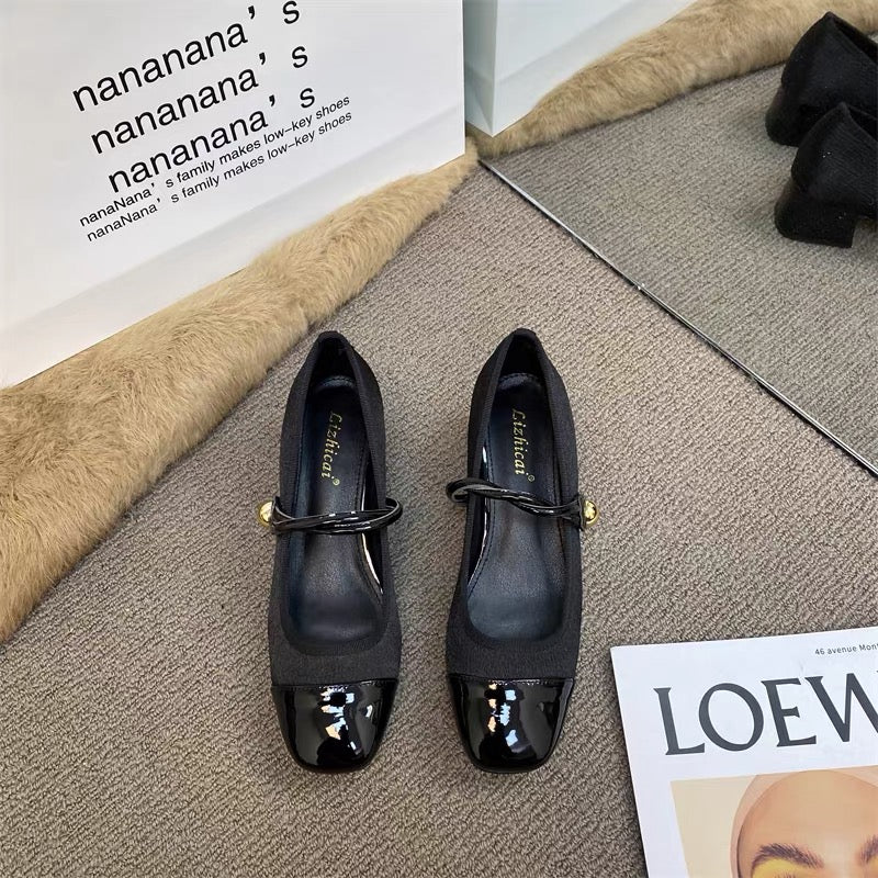 luxury line black shoes KS1319