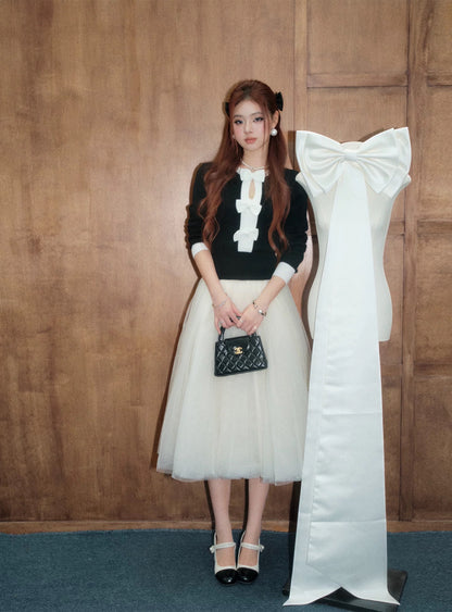 high-end ribbon tops KS1216