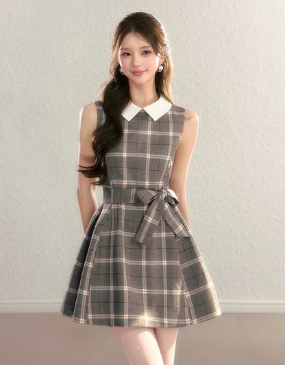 check girly one-piece KS1286