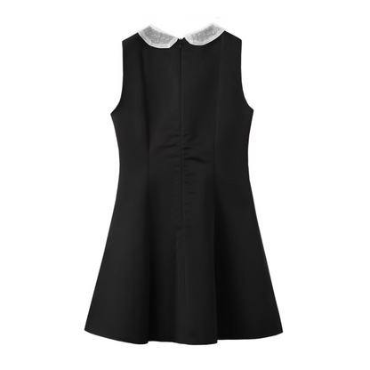 curler round lace black one-piece KS1121