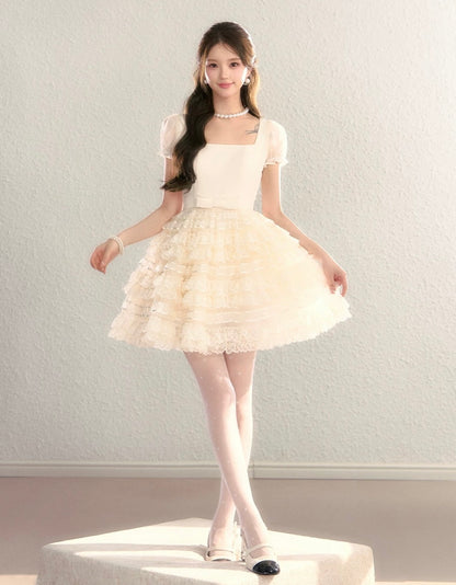 frill mood luxury one-piece KS1283