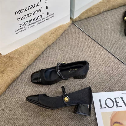 luxury line black shoes KS1319