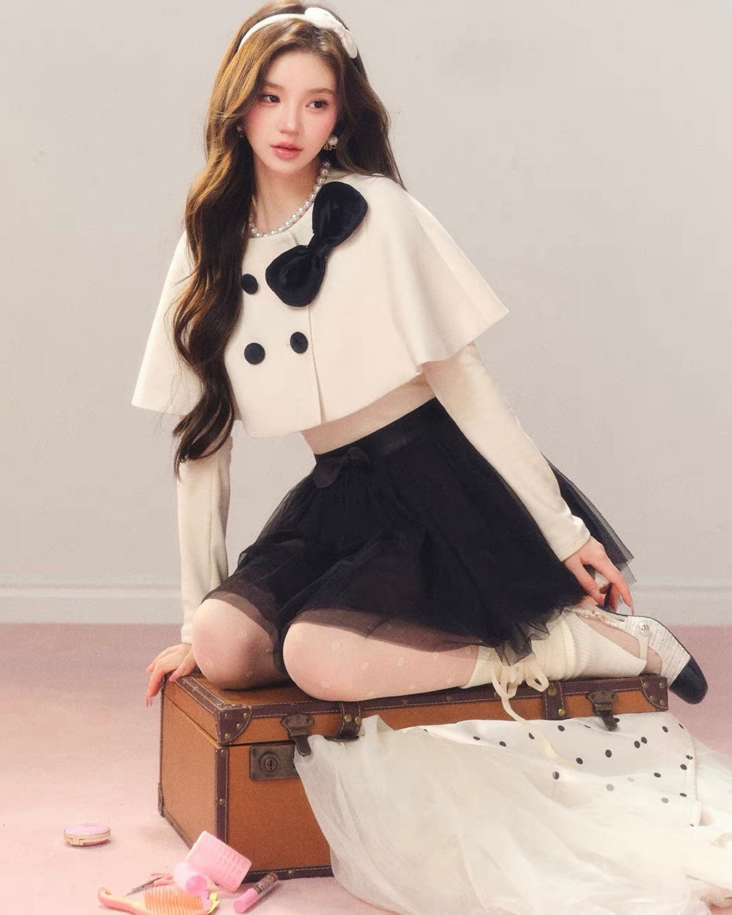 girly point outer & skirt KS1329