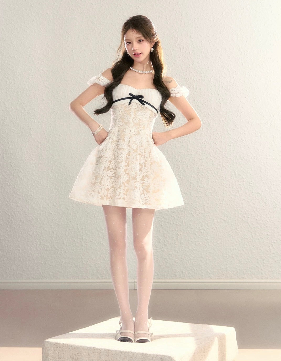 flower mood luxury one-piece KS1275