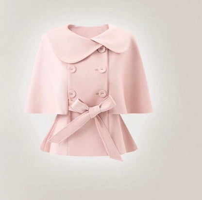 girly line pink coat KS1331