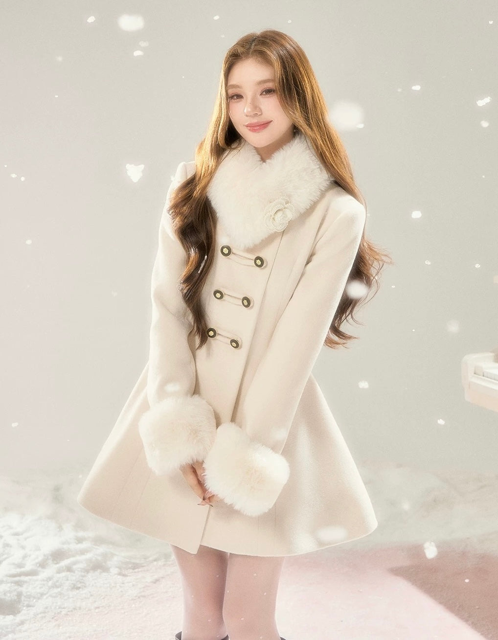 classic flar coat KS1231