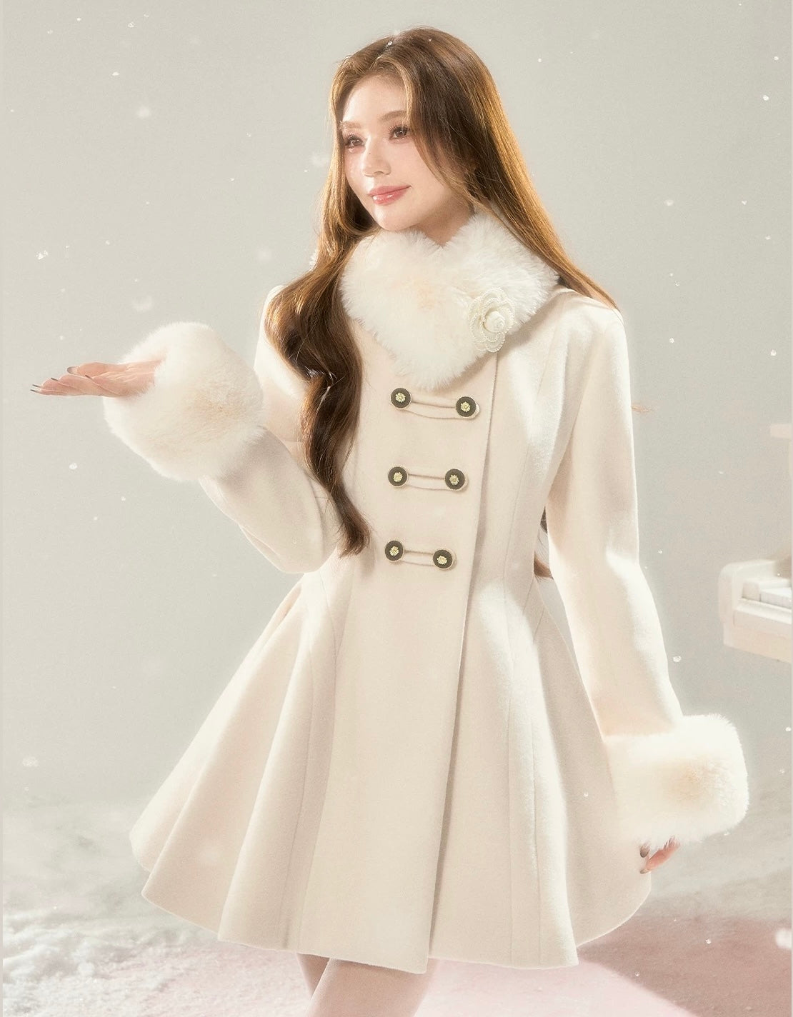 classic flar coat KS1231