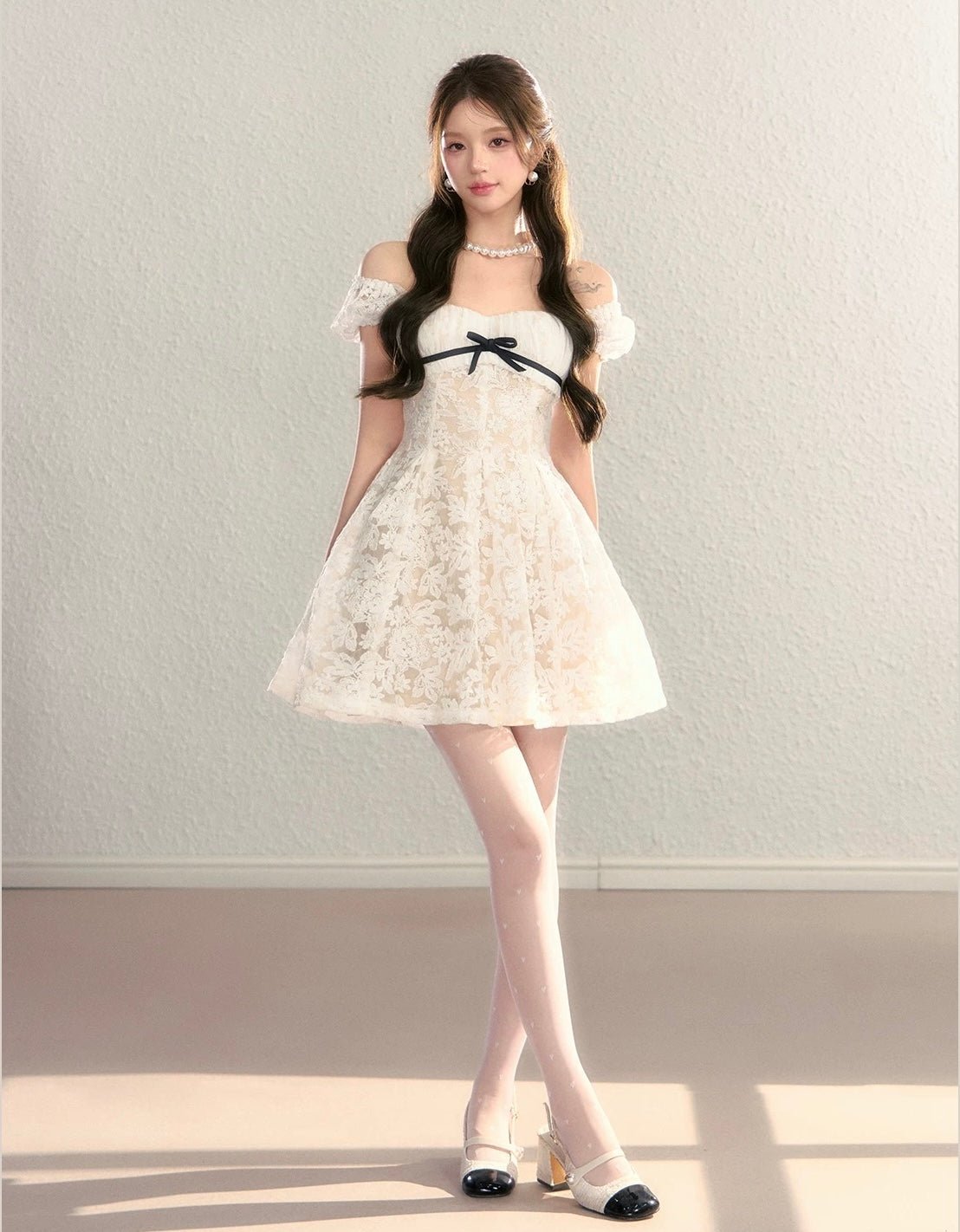 flower mood luxury one-piece KS1275