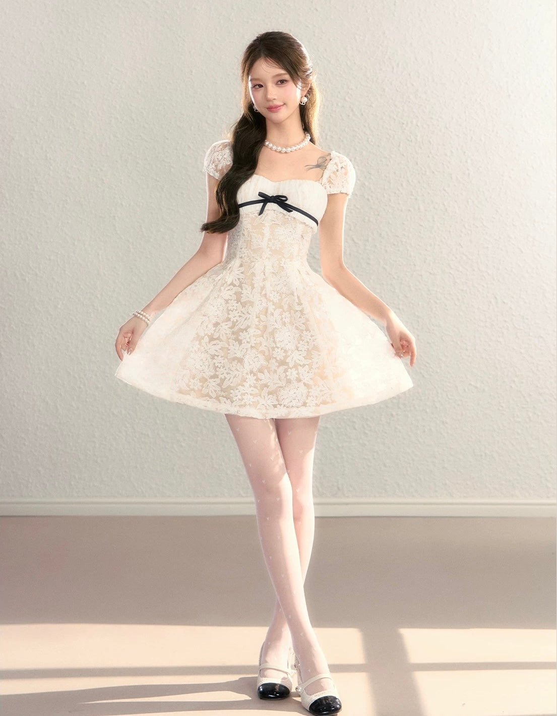 flower mood luxury one-piece KS1275