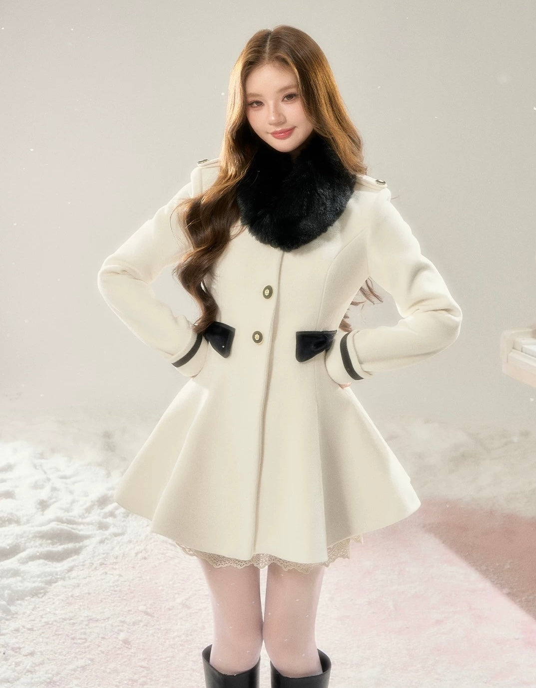 high-end far plus coat KS1218