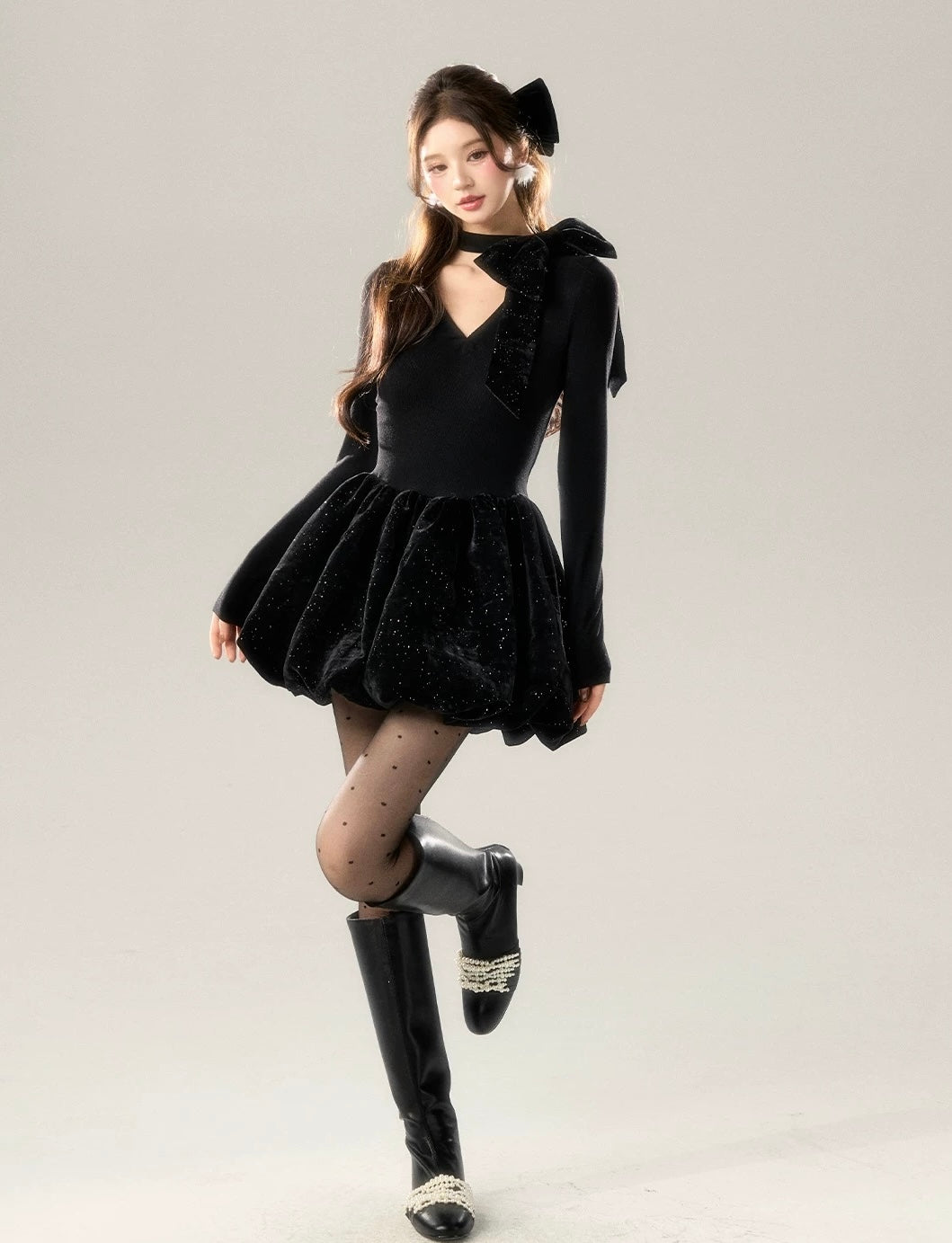 balloon luxury one-piece KS1225