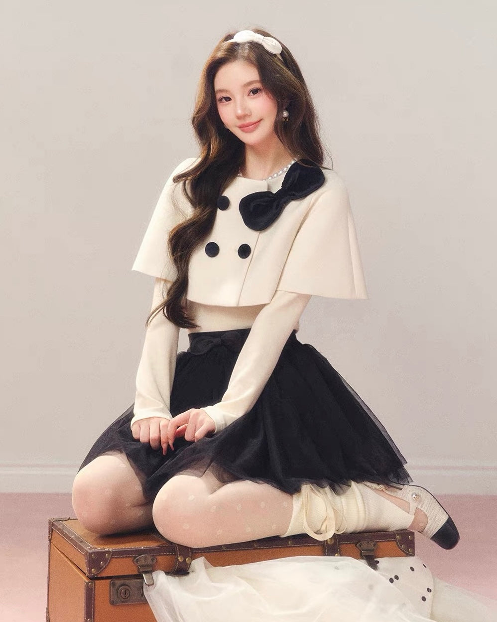 girly point outer & skirt KS1329