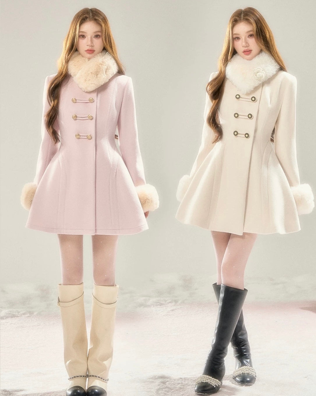 classic flar coat KS1231