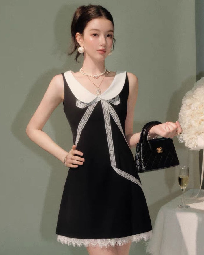 ribbon mood point one-piece KS1304