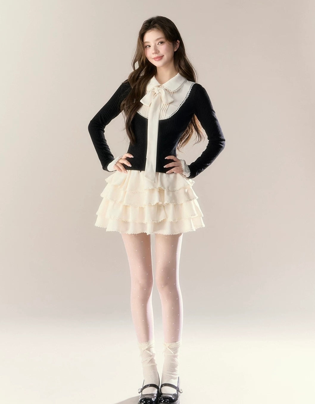 black high-end tops KS1223