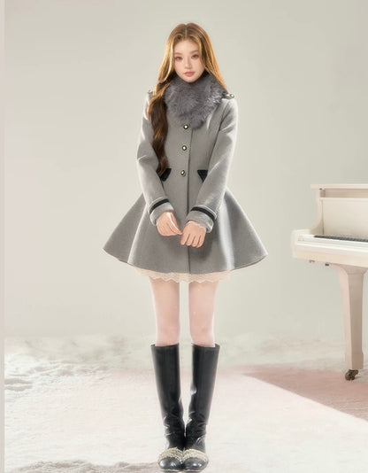 high-end far plus coat KS1218