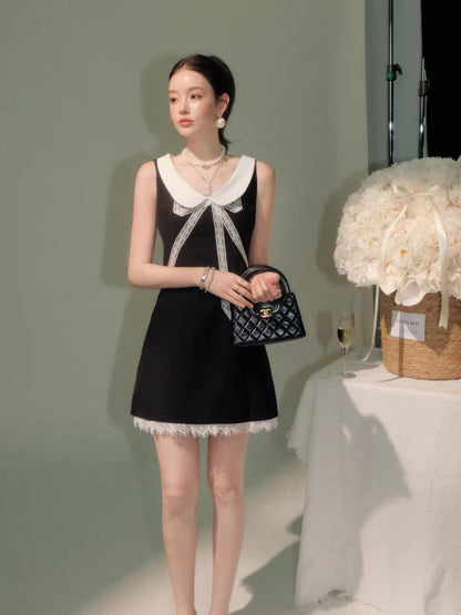 ribbon mood point one-piece KS1304