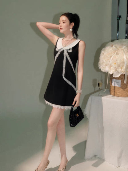 ribbon mood point one-piece KS1304