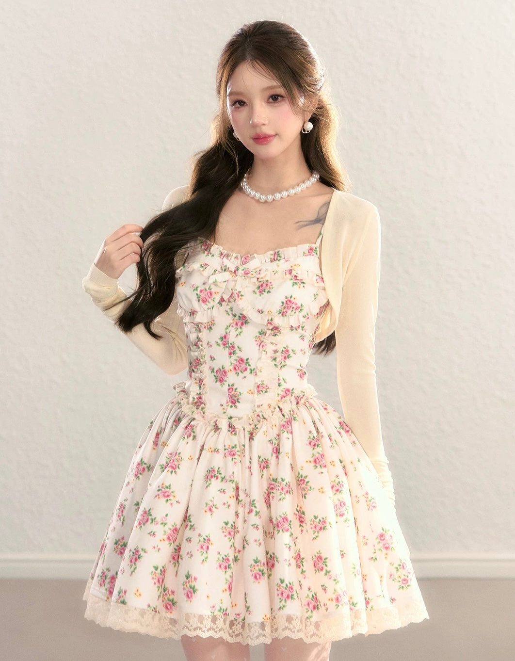 flower pattern one-piecej KS1277
