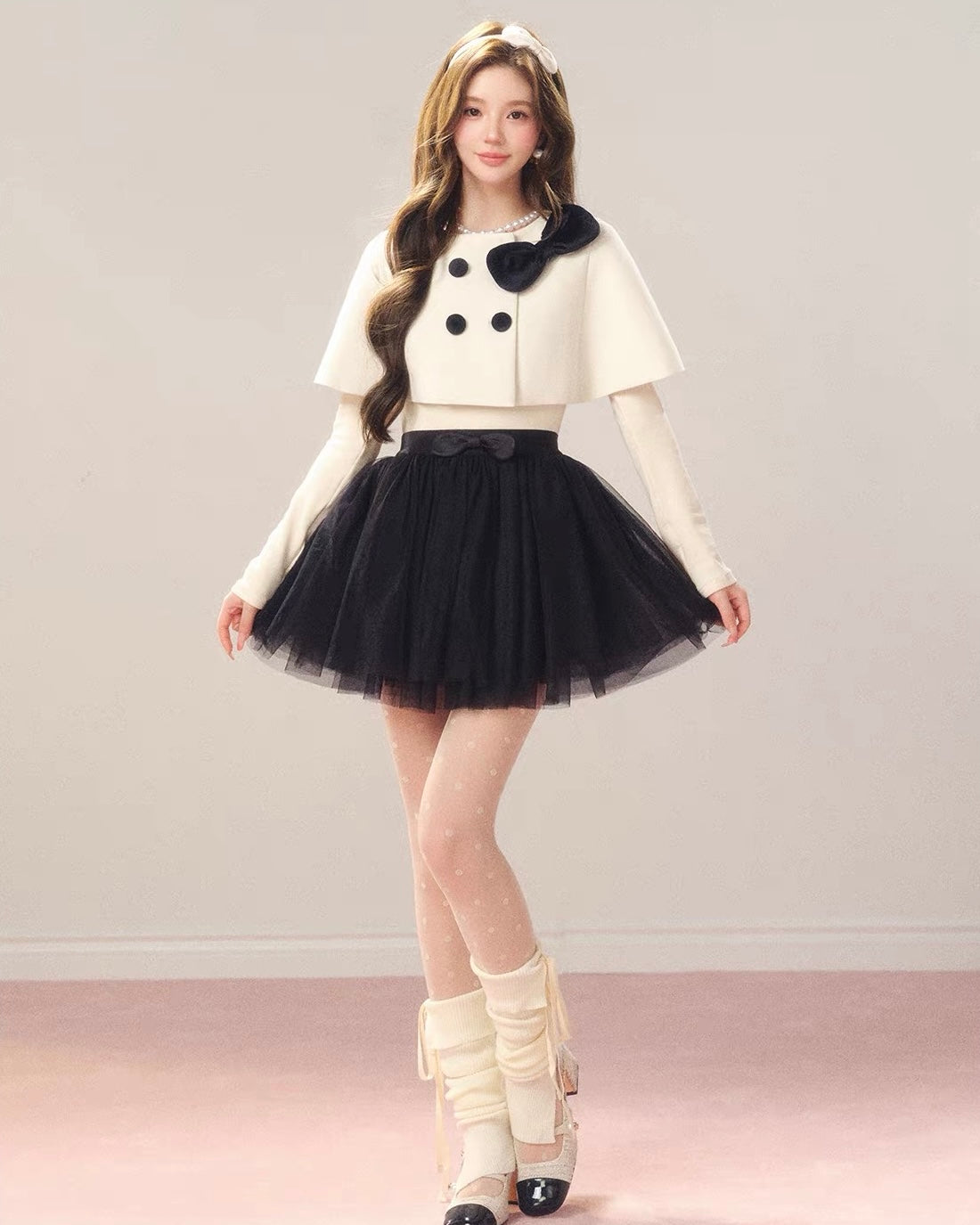 girly point outer & skirt KS1329