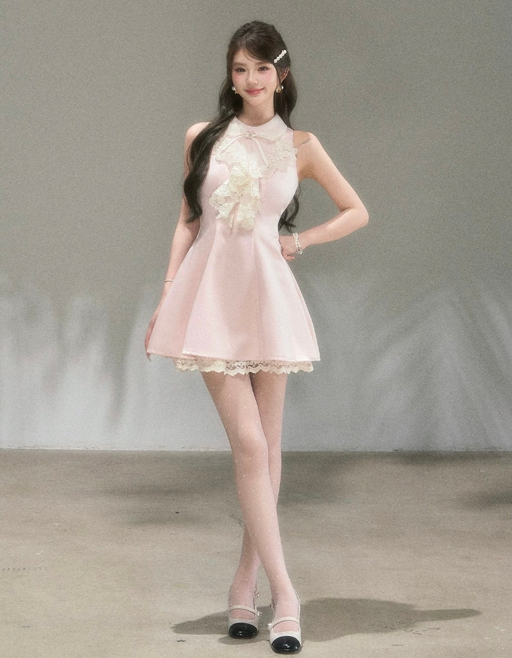 frill mood center point one-piece KS1300