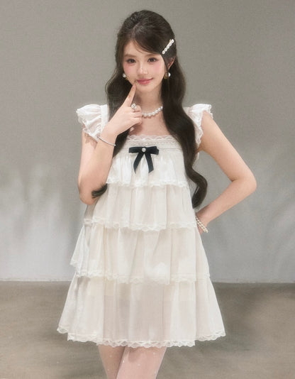 frill volume one-piece KS1293