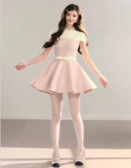 line cut luxury one-piece KS1280