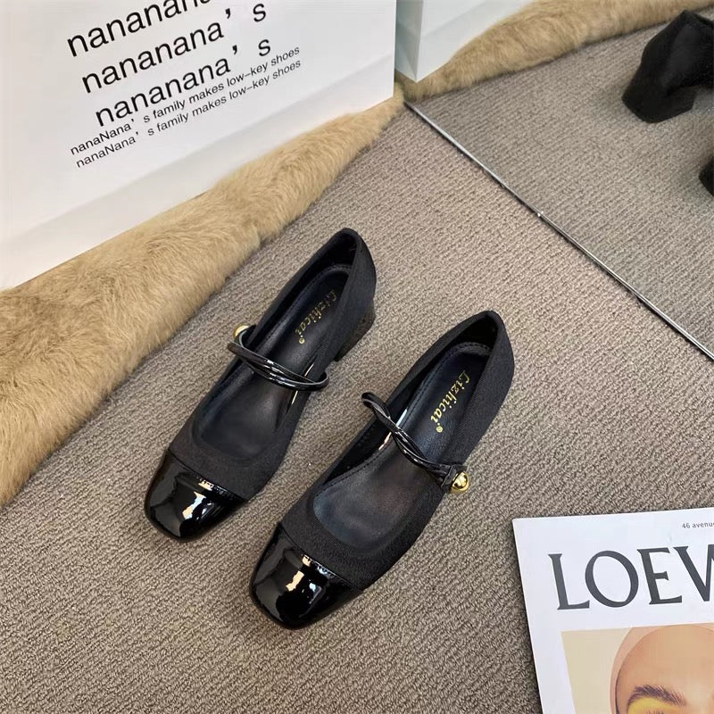 luxury line black shoes KS1319