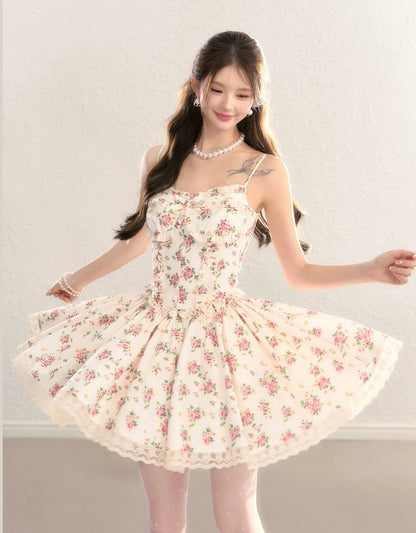 flower pattern one-piecej KS1277
