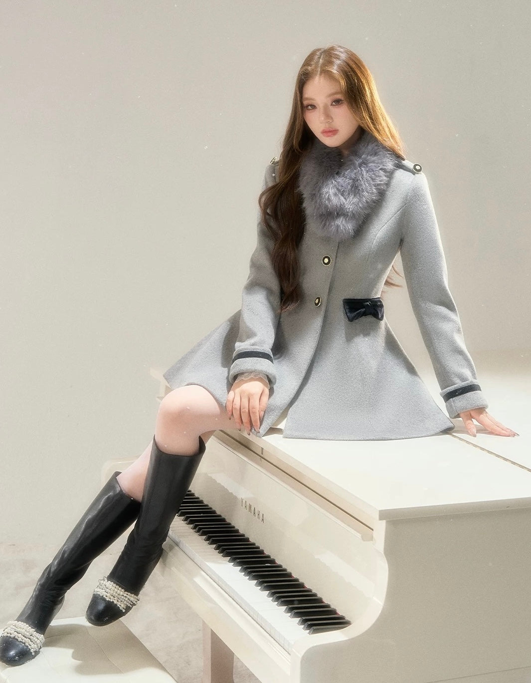 high-end far plus coat KS1218