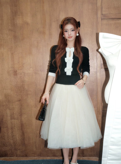 high-end ribbon tops KS1216