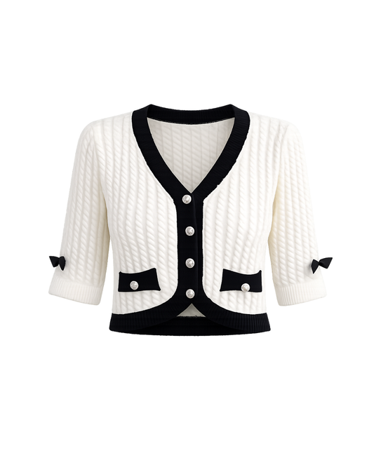 ribbon point line tops KS1321